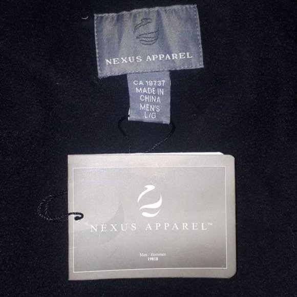 NUXUS BLACK LEATHER JACKET - Picture 6 of 6